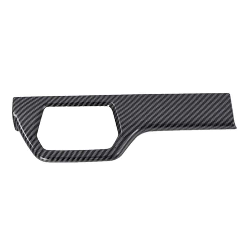 Carbon Fiber Car Central Headlight Adjustment Switch Cover for Id.6x