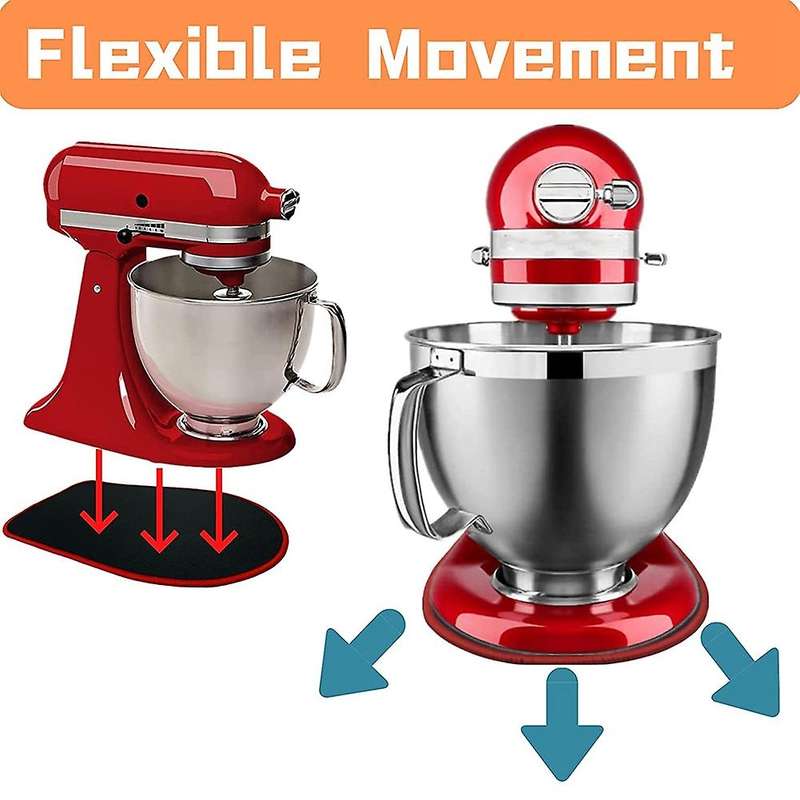 Mixer Slider Mat for Kitchenaid 4.5-5 Qt Stand Mixer, 2 Pack Mixer