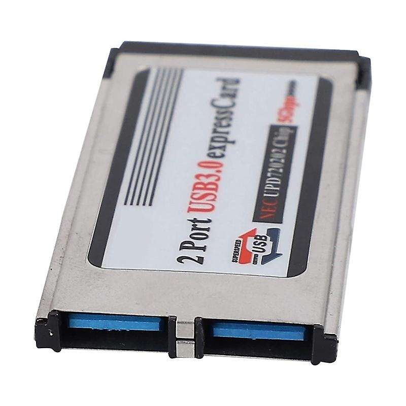 2 Port Usb 3.0 Express Card 34mm Slot Express Card Pcmcia Adapter