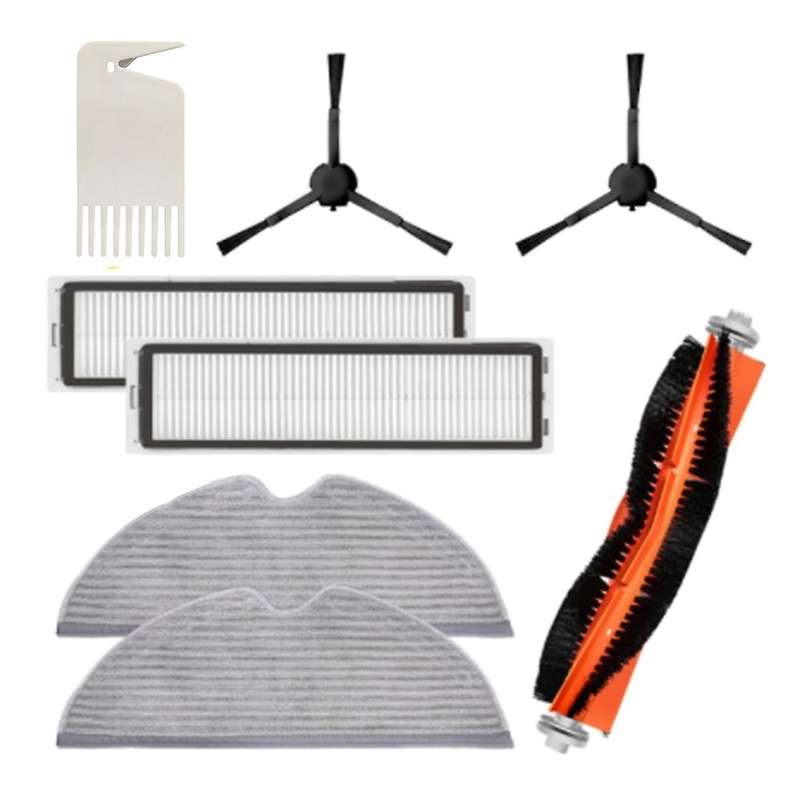 For Xiaomi Dreame D9 L10 Pro Robot Main Side Brush Mop Rag Rags Parts