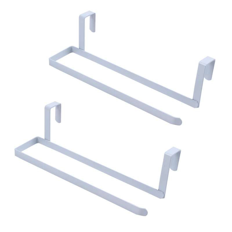 Kitchen Tissue Holder Hanging Bathroom Toilet Roll Paper Holder White