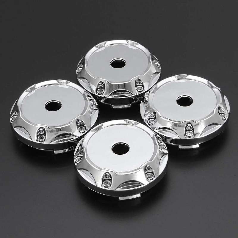 4 Pcs 64mm Dia Car Wheel Tyre Center Hub Caps Base Hubcap