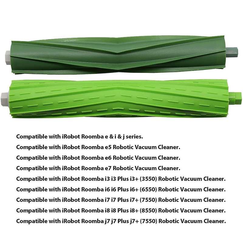 2 Pair Roller Brushes Parts for Irobot Roomba I3 I3+ I6+ I7 I7+ E5 E6