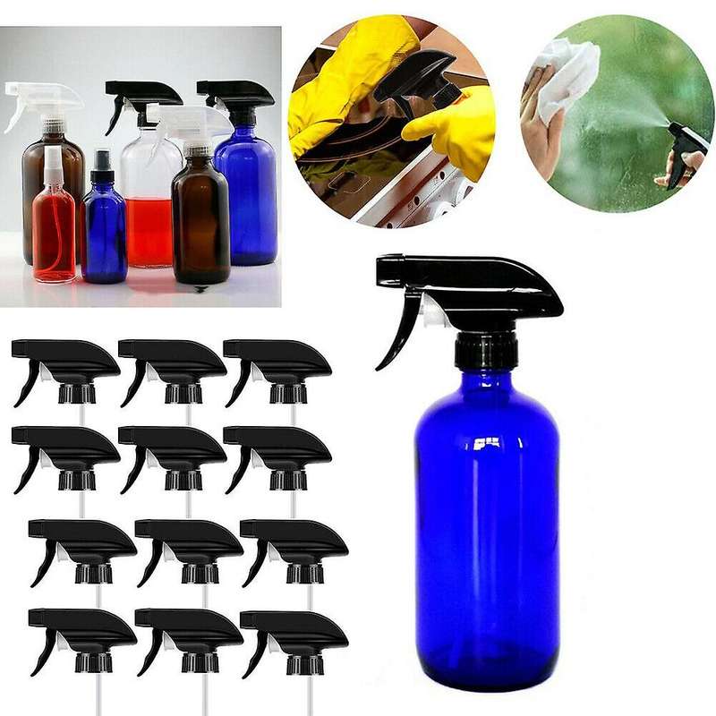 12 Pcs Trigger Sprayer Bottle Nozzle Head - 28/410 Neck Bottle Size