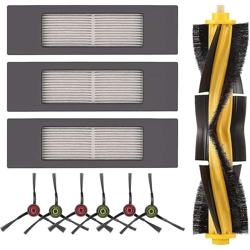 Main Roller Brush Filter Side Brushes for Ecovacs Deebot Ozmo 920 950