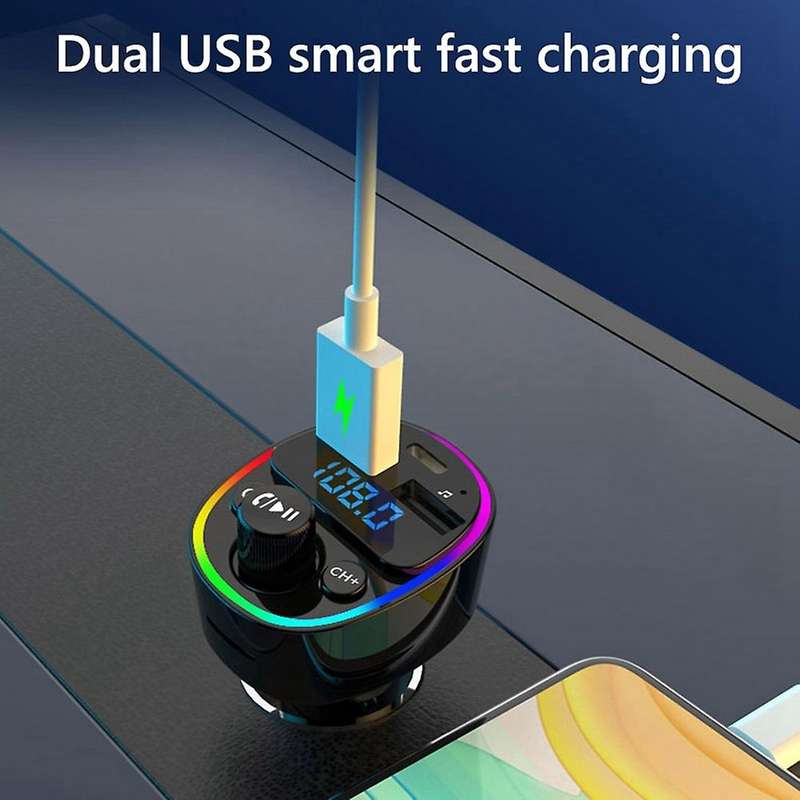 Car Bluetooth Player Adapter Handsfree U Disk Tf Card Lossless Music