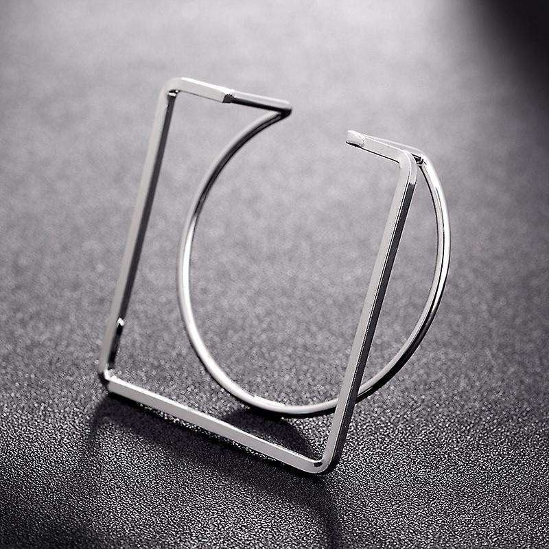 Golden Square Simple Nordic Napkin Buckle Room Tableware Napkin Ring
