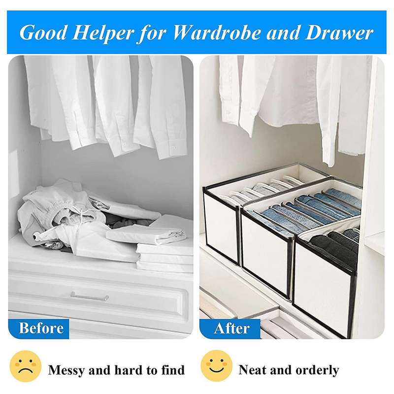 Mesh Clothes Storage Foldable Clothes Collector Jeans Storage Box