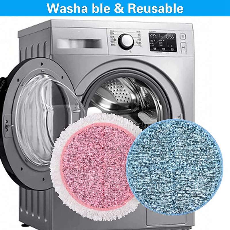 4 Pcs Replacement Cleaning Pads Spin Electric Mop Pads