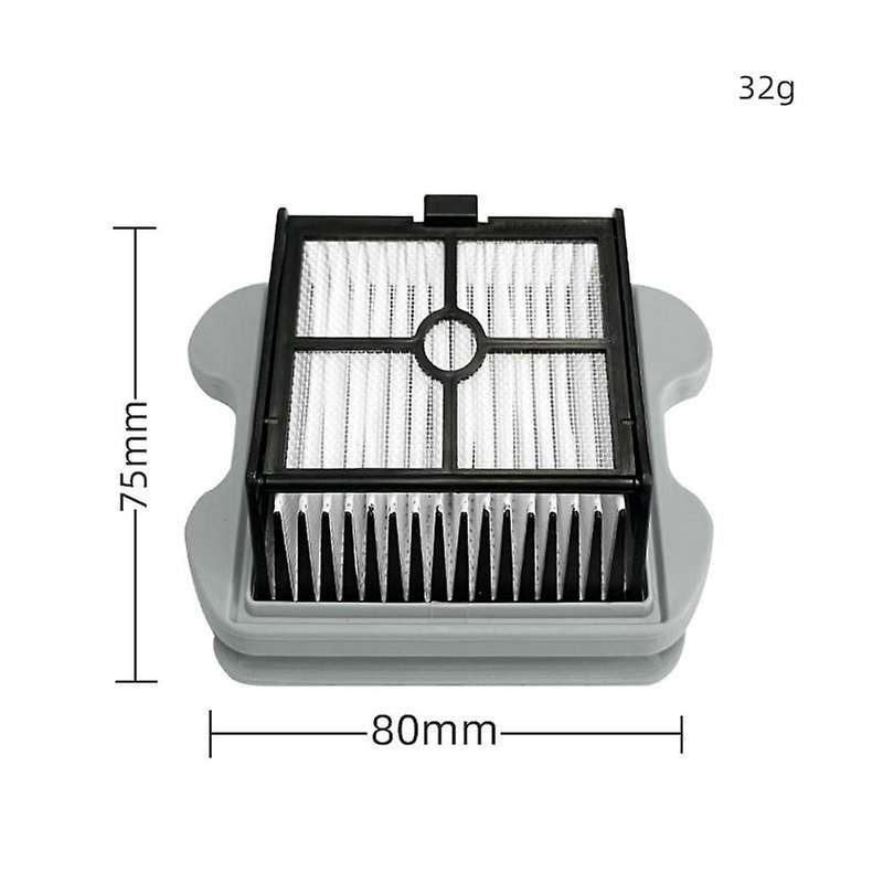 For Roborock U10 Detachable Roller Brush Washable Filter Parts