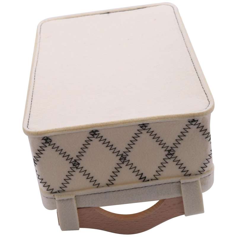 Felt Laundry Box Cotton Storage Basket (cream-coloured Small)
