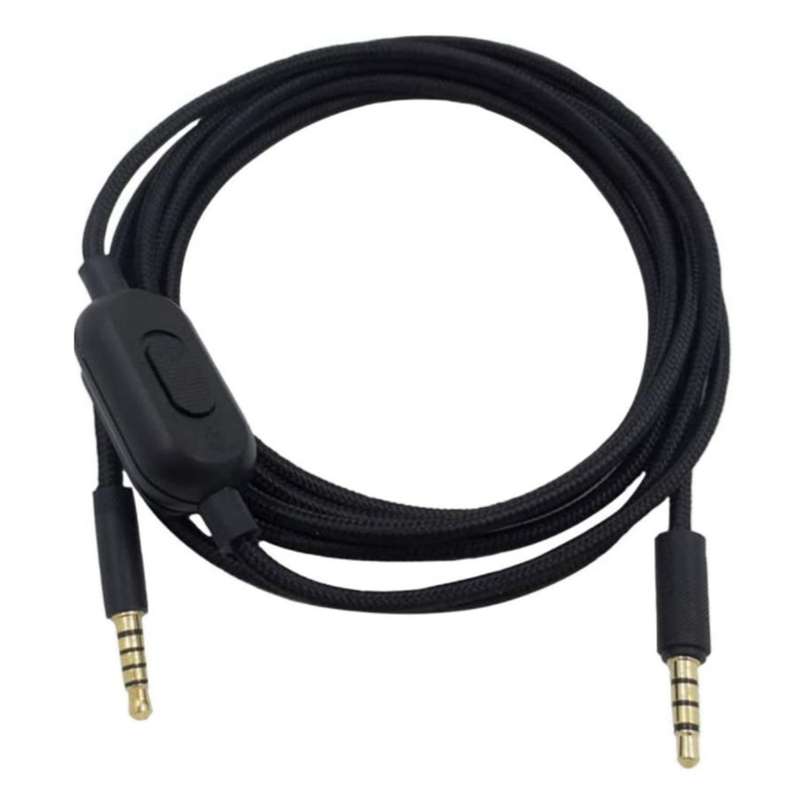 2 Pcs 2m Audio Line for Logitech Gpro X G233 G433 Headset Accessories