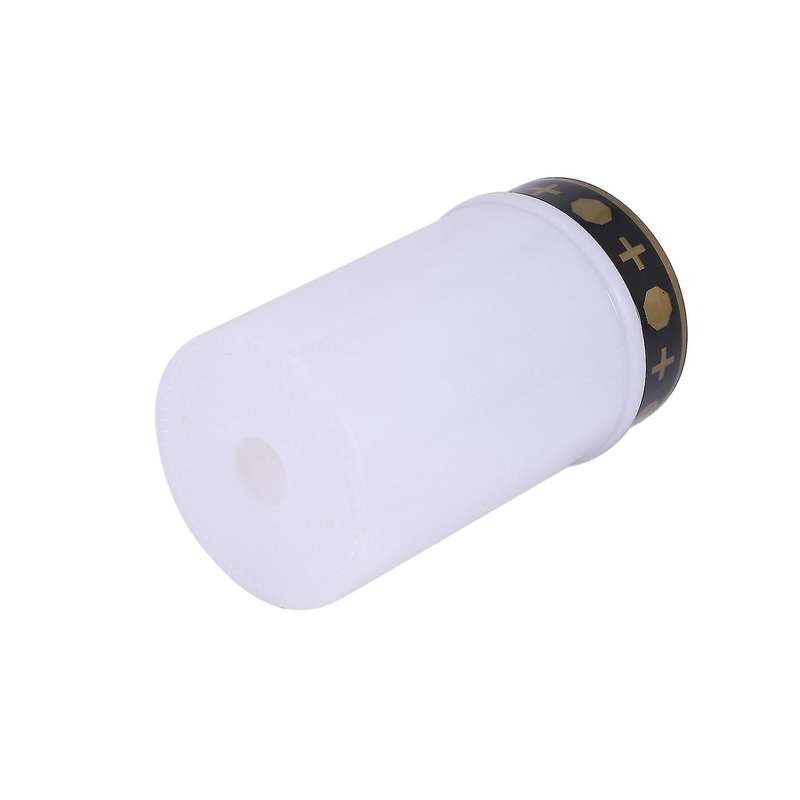 White Grave Candle for Cemetery Grave Solar Lights 1pcs