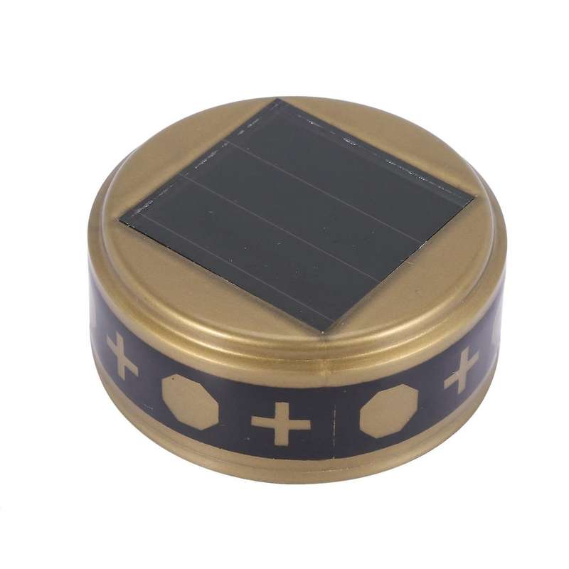 White Grave Candle for Cemetery Grave Solar Lights 1pcs