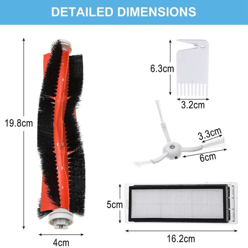 Spare Parts for Xiaomi Mi Robot Roborock S50 S51 S55 S6 S5max T4 T6