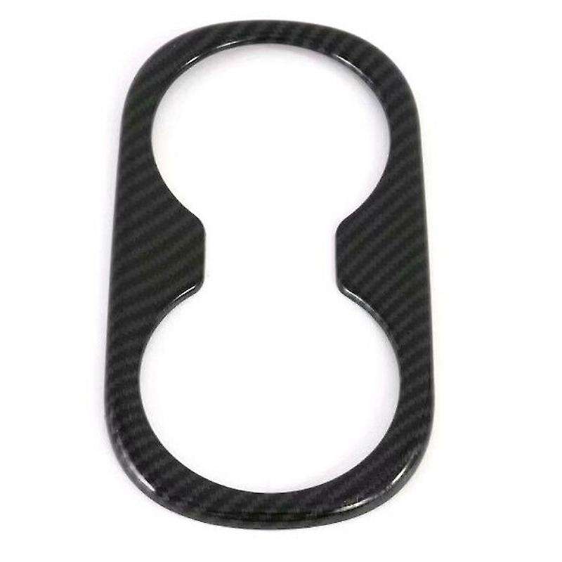 For Toyota Prius 2019 2020 Carbon Fibre Rear Seat Water Cup Cover