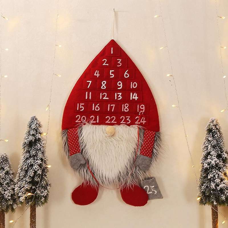 Merry Christmas Calendar Decorations Calendar Advent Countdown -a