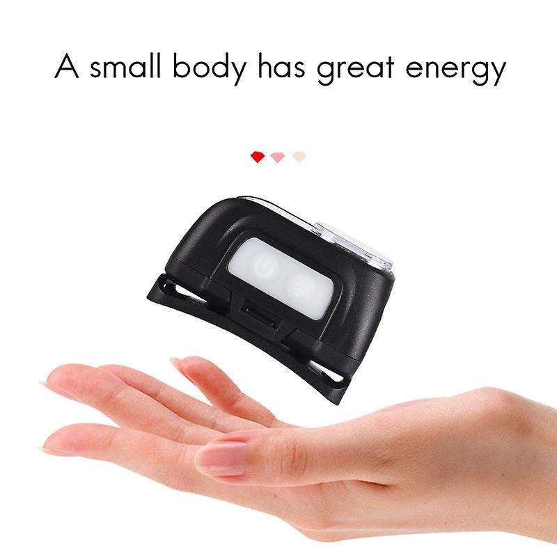 Mini Powerful Led Head Light Lamp Xpe+cob Usb Rechargeable Headlight