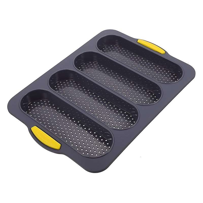4 Slot Silicone Baking Pan French Baking Pan French Toast Baking Pan