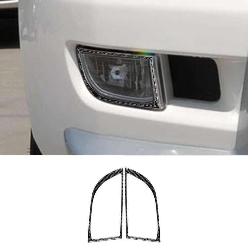 Car Front Fog Lamp Cover Trim for Toyota Land Cruiser Prado 2010-2018