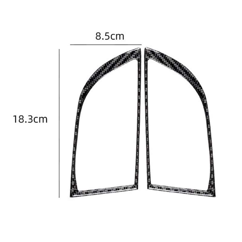 Car Front Fog Lamp Cover Trim for Toyota Land Cruiser Prado 2010-2018