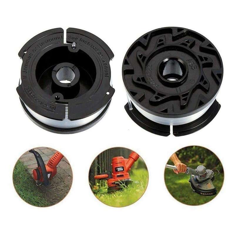 5 Pieces Thread Spools for Black and Grass Trimmer, Diameter 1.65 Mm