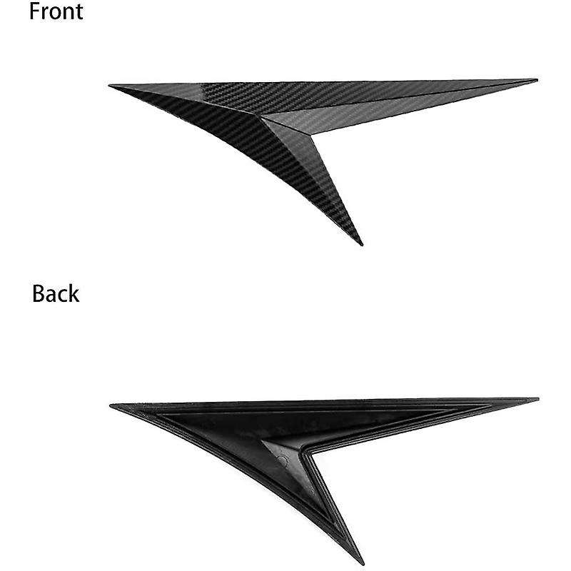 Carbon Fiber Side Bumper Sticker for Honda Civic 2016-2019