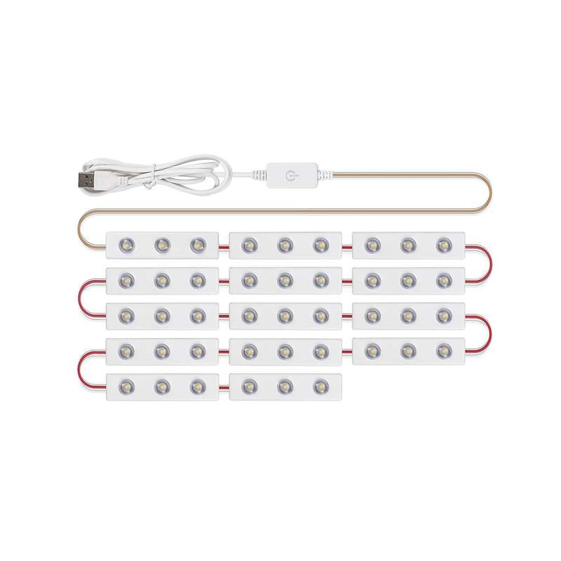 Led Vanity Mirror Light Usb Vanity Makeup Light Ultra Bright 14bulbs