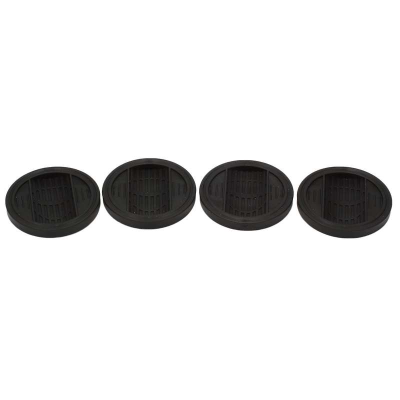 Furniture Castor Cups 4 Pcs, Rubber Feet Pads for Floor Protectors