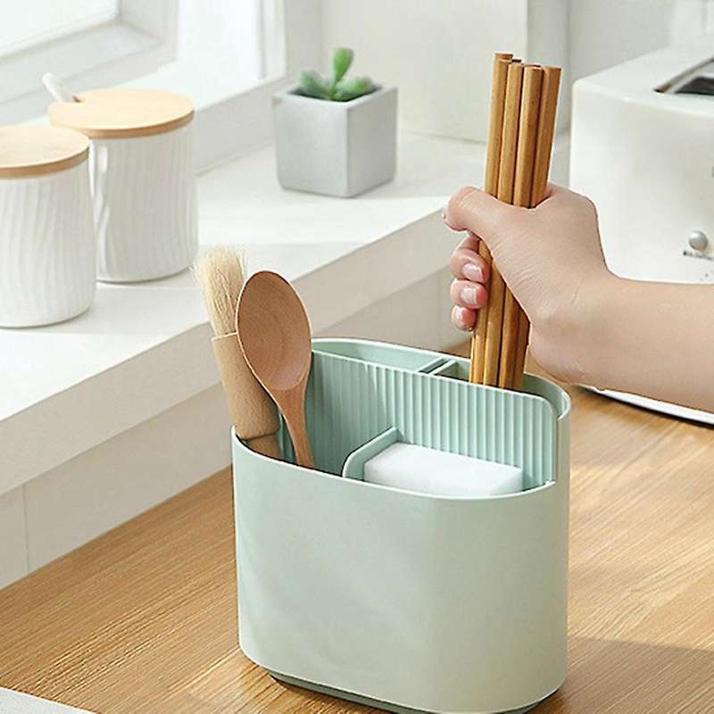 Kitchen Cutlery Organizer Storage Holder Box Drain Storage Holder