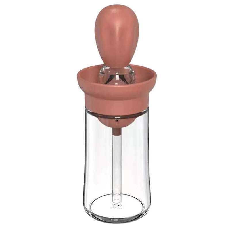 Olive Oil Dispenser Bottle with Brush, Measuring Oil Dispenser B
