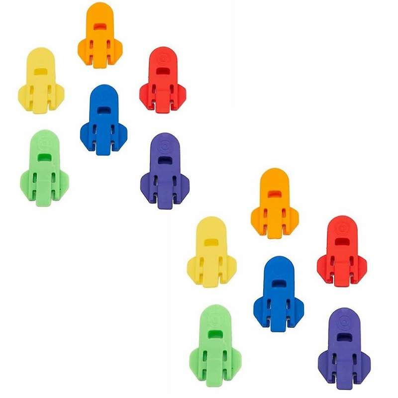 12pcs Drinks Can Opener and Lid,manual Small Colour Coded Drinks Sign
