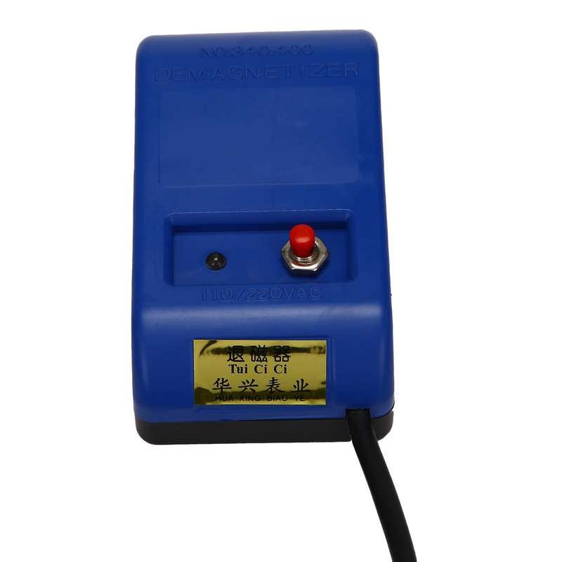 Watch Repair Screwdriver Tweezers Electrical Demagnetize Tool Eu Plug