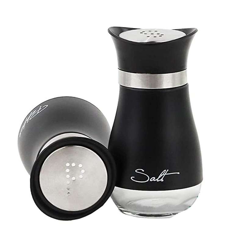 2pcs Seasoning Bottle Kitchen Barbecue Tools Chili Msg Salt Pot