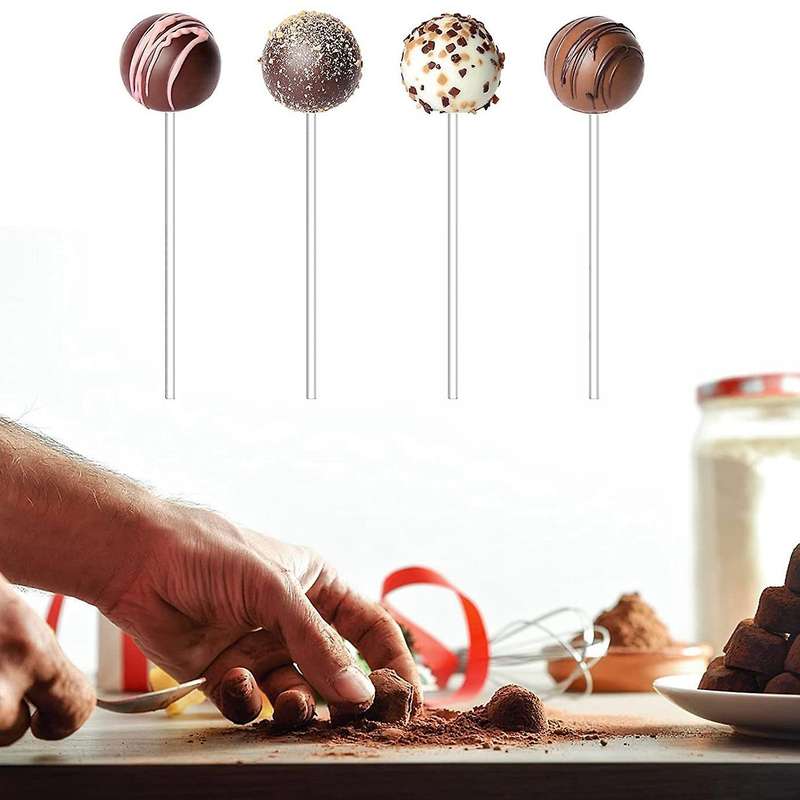 Acrylic Lollipop Sticks Clear Cake Pops Stick,acrylic Stirring Rods