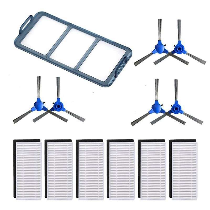For Eufy Robovac 11s 30c 15c 12 Vacuum Cleaner Edge Brush Hepa Filter