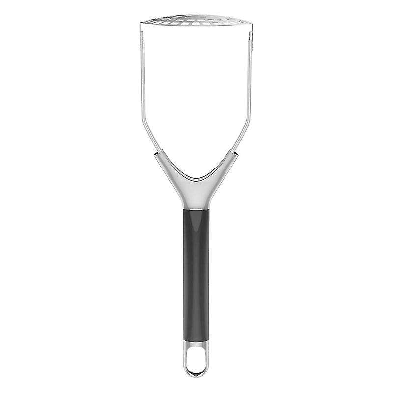 Stainless Steel Potato Masher for Mashing Potatoes, Fruits- Silver