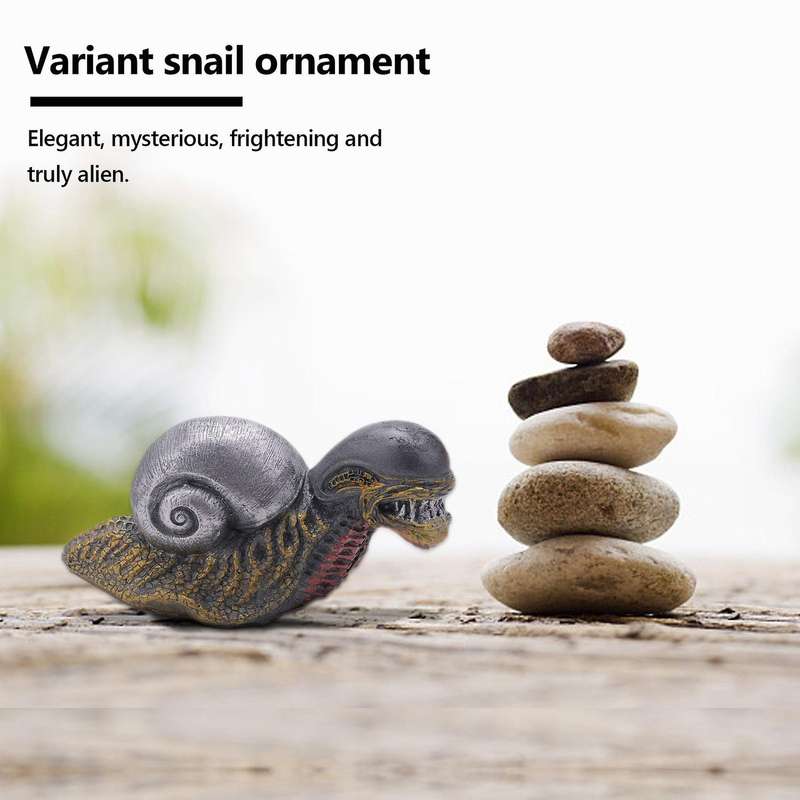 Alien Snail Statue Figure Statues Model Doll Collection Gifts