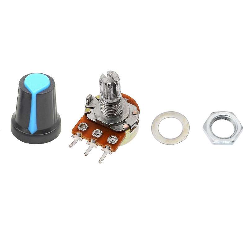18pcs Wh148 Single Potentiometer Kit B1k/5k/10k/20k/50k/100k/500k/1m