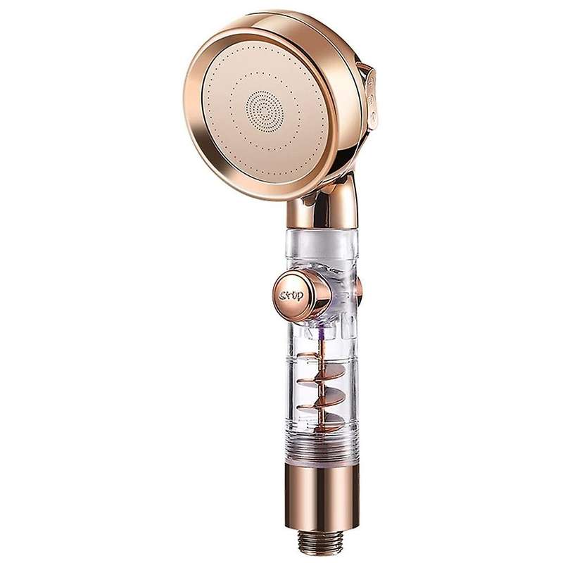 Shower Head Hand Shower, 3 Jet Types and On/off Switch, Water-saving