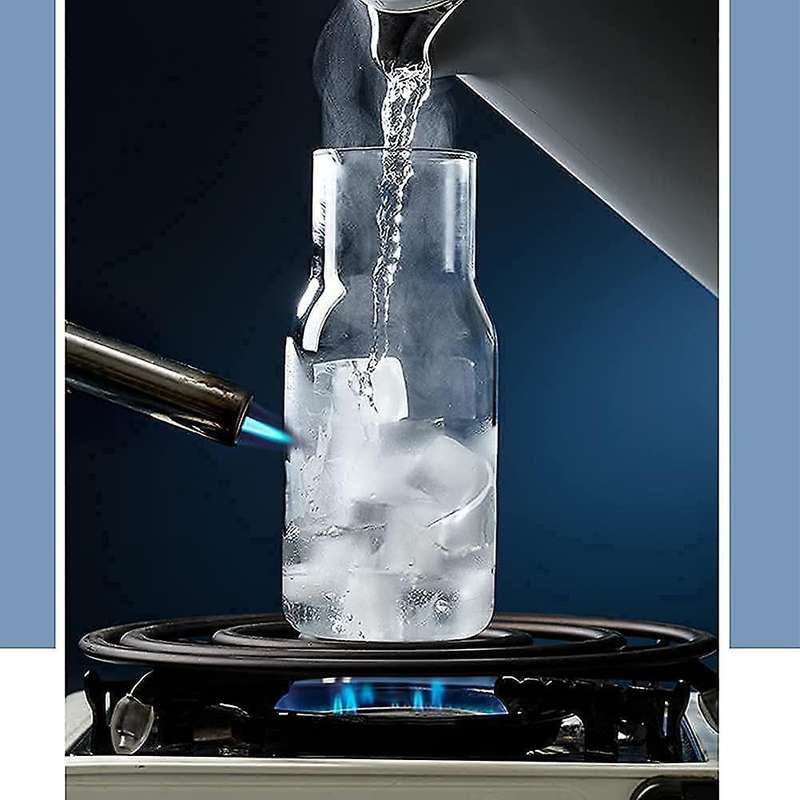 500ml Bedside Water Carafe Set with Tumbler Glass Set for Bedroom