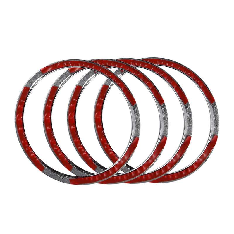For Nissan Qashqai J11 2014 - 2018 Chrome Car Speaker Ring Sticker