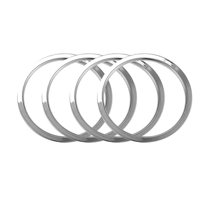 For Nissan Qashqai J11 2014 - 2018 Chrome Car Speaker Ring Sticker