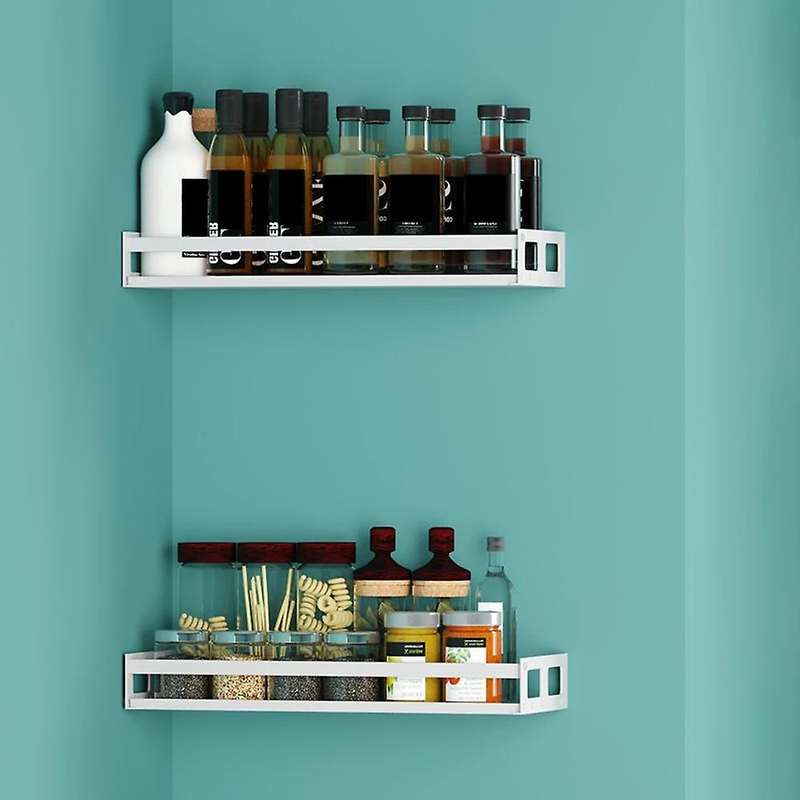 Kitchen Organizer Accessories Wall Mount Bracket Bottle Rack C