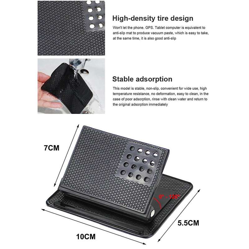 Car Dashboard Multifunctional Magic Portable Phone Holder Silicone