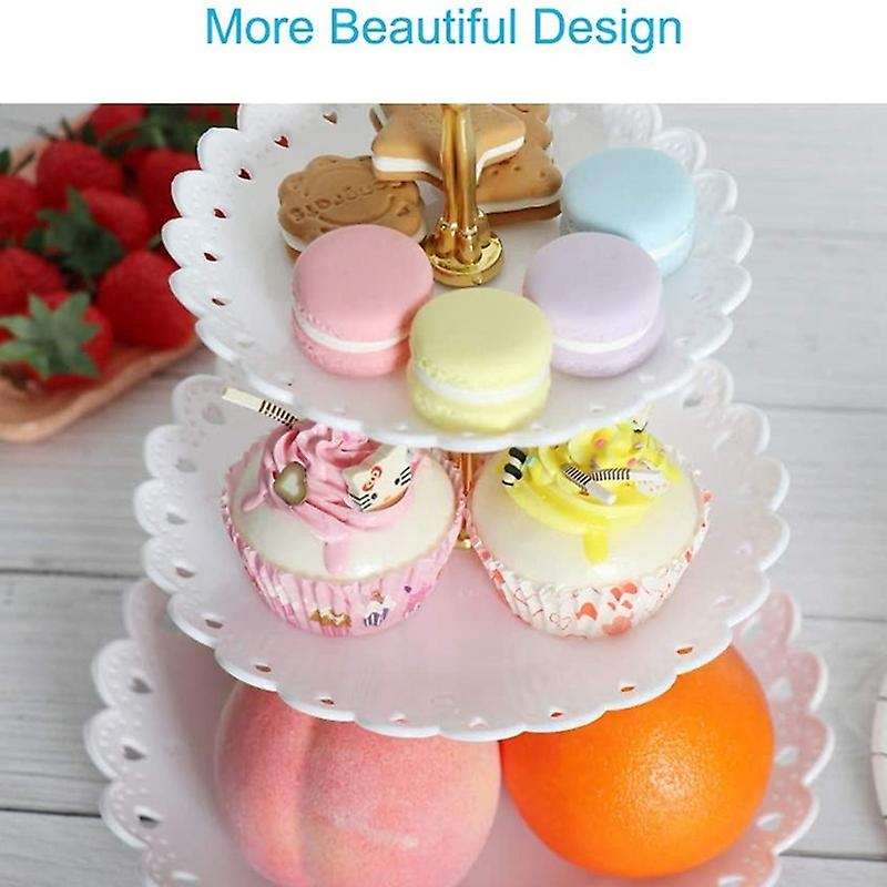 Cupcake Stand Dessert Candy Display Tower, Tiered Serving Tray