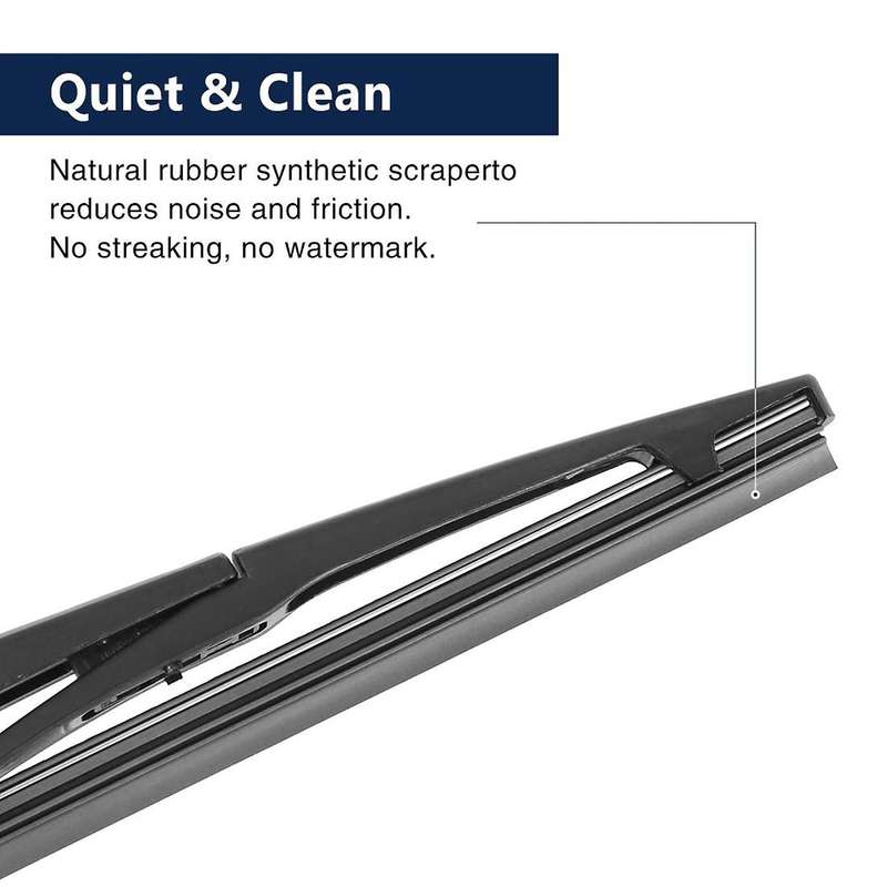 Rear Windshield Wiper Blade Arm Set for Honda for Acura Mdx 2007-2013