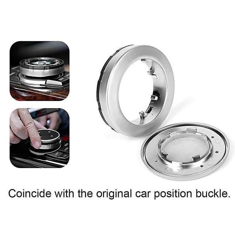 Car Multimedia Button Knob Cover For-bmw 1 3 5 Series F10 F20 F21 E90