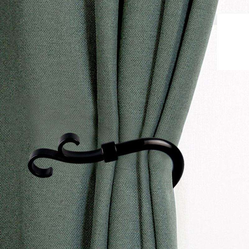 2 Pcs Metal Decorative Curtain Holdbacks for Livingroom, with Screws