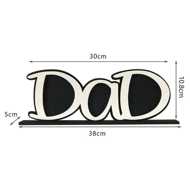 Father's Day Dad Picture Frame,dad Gifts From Daughter, -black